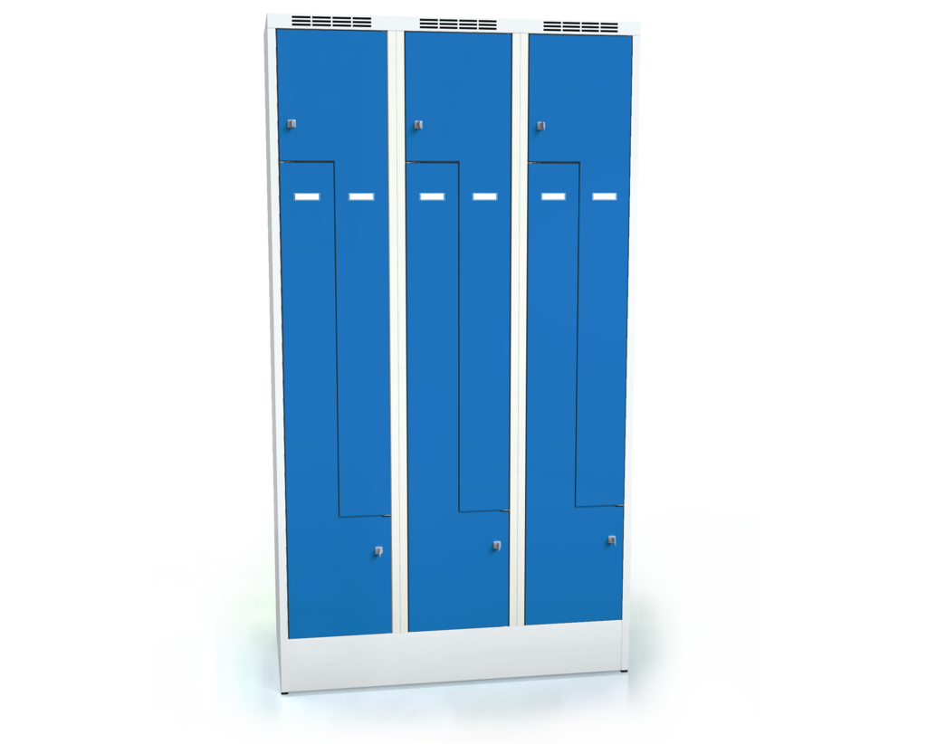 Cloakroom locker Z-shaped doors ALDOP 1920 x 1050 x 500